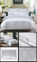 Sábana de Lujo con Forro de Terciopelo Jacquard para Cama Doble Conjunto de Ropa de Cama Euro Sin Sábana Tamaño 220x240 - details 10