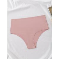 Paquete de 5 bragas de cintura alta sin costuras de colores surtidos, ropa interior y lencería para mujeres - details 5