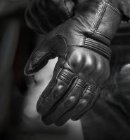 Guantes de cuero Real para motocicleta, impermeables, a prueba de viento, cálidos, transpirables, táctiles, para invierno y verano - details 1