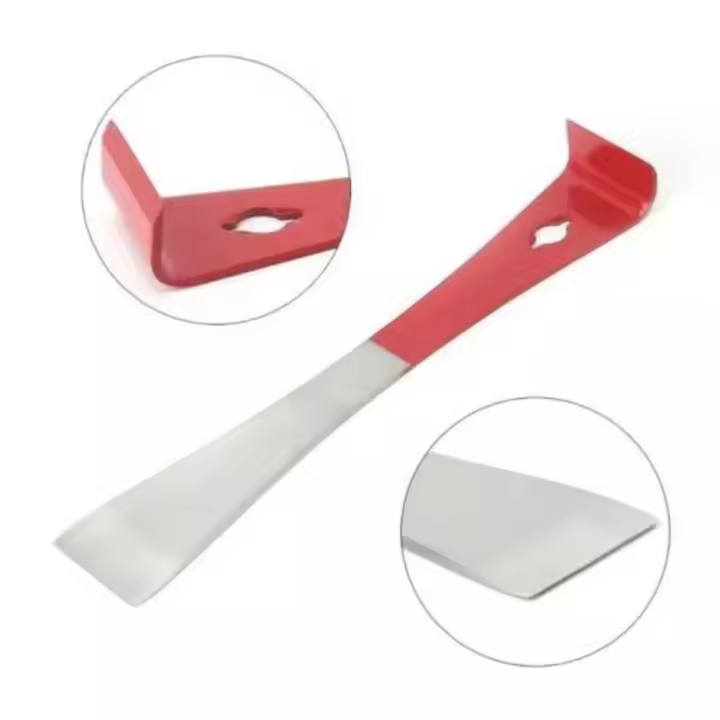 Cuchillo multifuncional con mango de madera para raspar miel, herramienta de colmena de apicultura, suministros de apicultura, 1 unidad - 1