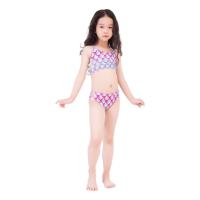 Traje de baño para niños Traje de sirena para niña Traje de actuación de cola de sirena de princesa de sirena - details 4