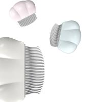 3 uds todas las longitudes de cabello cepillo para el cuidado de mascotas autolimpieza peine de masaje ergonómico forma de concha cepillo removedor de pelo herramientas de desprendimiento - details 7