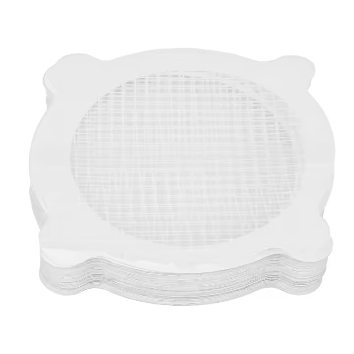 Cubierta desechable de malla para ducha, filtro para fregadero, colador, pegatina, 30 piezas - 1