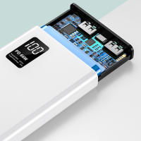 PowerBank 30000mAh 66W + PD20W carga rápida tipo-c * 1 + USB * 2 negro - details 7