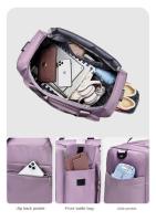 Bolsa De Viaje UNIXINU Para Mujer Con Compartment Para Zapatos Gran Capacidad Weekender Deporte Y Fitness Bolsa De Ma Casual - details 4