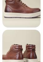 Zapatos de cuero genuino de alta gama de cuero de vaca puro, zapatos de cuero de vaca de primera capa. - details 4
