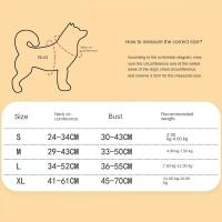 Conjunto de arnés y correa ajustables para perros, chaleco para caminar para mascotas transpirable multicolor con cuerda de tracción, correa para el pecho para perros para todas las estaciones - details 0