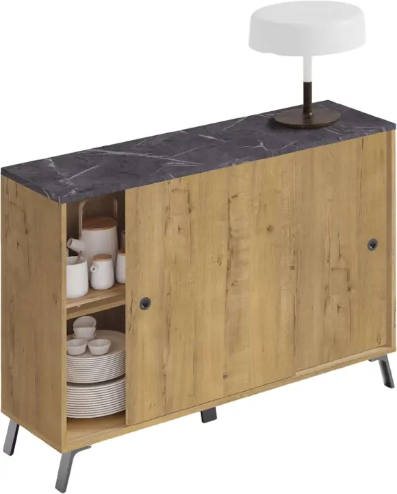 Muebles de madera maciza 87x120x40cm - 1