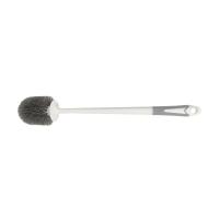 Kit de mango de TPR blanco respetuoso con el medio ambiente, inodoro de PP sostenible con cepillo de plástico desechable de limpieza profunda - details 3
