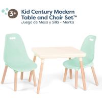 Juegos de mesa y sillas de color marfil y rosa - details 13