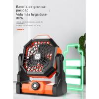 Camping Ventilador 20000mAh, Portátil Recargable para Escritorio Tienda de Campaña con Control Remoto y Gancho, Luz LED, Ventila - details 4