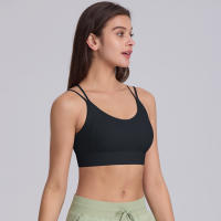 Hamidou-Sujetador de Yoga para mujer, ropa de Pilates de alta intensidad a prueba de golpes, con correas de hombro cruzadas absorbentes de golpes, para gimnasio - details 18