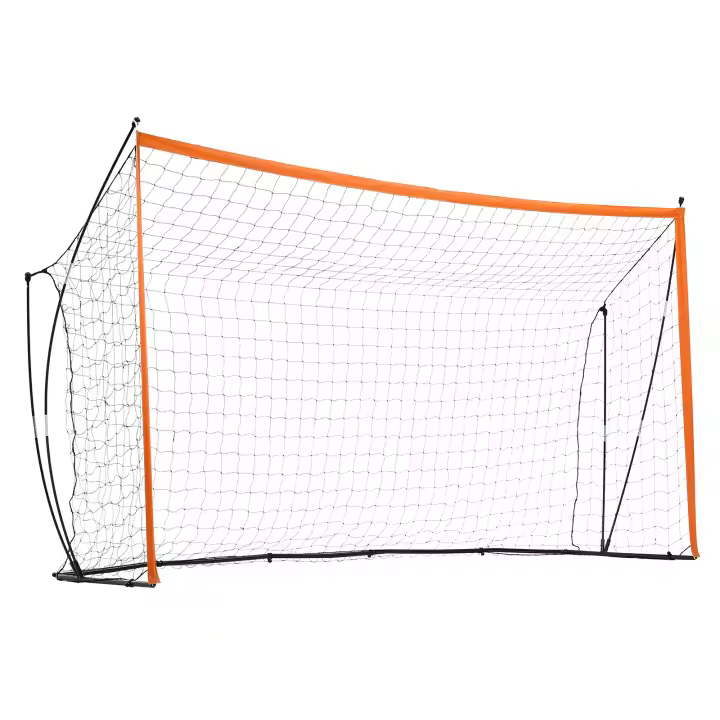 SucceBuy Gol en Portátil Marca de Fibra de Acero 12x6 pies Ideal para Adultos y Niños - 1
