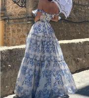 Tirantes de vestir estampados para mujer, ropa con hombros descubiertos, nueva moda de primavera y verano. - details 4