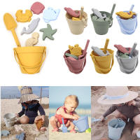 Set de Juegos de Playa de Verano de Silicona Suave Set de Arena de Niños con 8 Juguetes - details 0