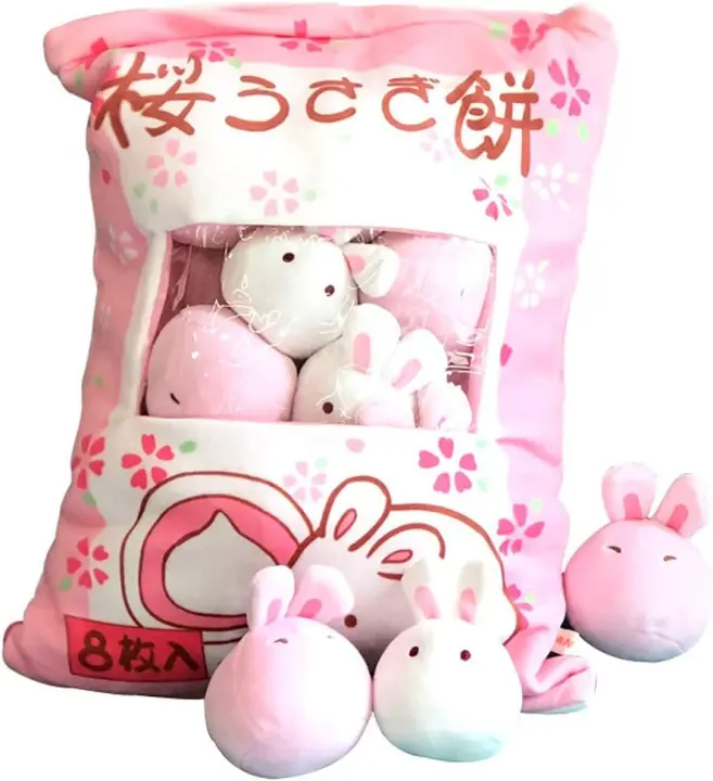 Almohada de animales de peluche, peluches esponjosos extraíbles, regalos creativos para adolescentes, niñas y niños - 1