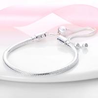 Pulsera de Plata Esterlina 925 Encanto de Mariposa Estrellas Luna Cadena de Seguridad - details 60