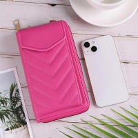 Bolso móvil multifuncional en forma de V, gran capacidad, color sólido, bolso cruzado versátil para mujer - details 9