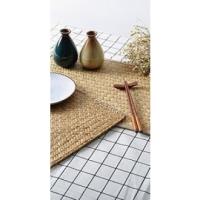 Cesta Mimbre Decoracion Naturales Cesta para Plantas Almacenaje Macetas Seagrass (Blanco) - details 13