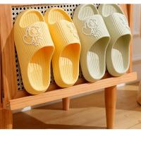 Zapatillas de verano antideslizantes Plataforma de baño con dibujo de oso - details 10