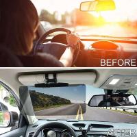 Extensión de coche, visera antideslumbrante para coche, espejo, visera solar para todos los camiones, asientos delanteros, conductor o pasajero - details 3