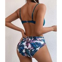 Traje de baño conjunto de Bikini de leopardo estampado ral trajes de baño de playa Push up ropa de playa de verano dos piezas traje de baño de cintura baja 2023 mujeres - details 14