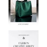 CH Ladies Versátil Superior Sense of Solid Color Bolso de mano de gran capacidad para mujer Estilo de moda diario simple Mochila de lujo de alta gama - details 7