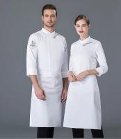 Uniforme de Chef para hombre, chaqueta para cocinar, camisa de cocina, camarera, servicio de comida rápida, Hotel, olla caliente, tienda de pasteles, abrigo con logo personalizado - details 4