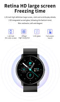 Reloj Inteligente LIGE Para Hombres Y Mujeres Pantalla Táctil Completa Deporte Y Fitness Resistente Al Agua Bluetooth Llamada Reloj Hombre IP67 - details 3