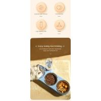 Alimentador Automático para Gatos Dispensador de Comida y Agua Accesorios para Mascotas - details 1