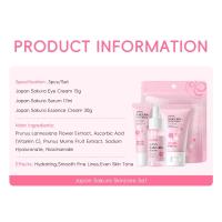 Sakura-Conjuntos y kits para el cuidado de la piel con suero limpiador, crema para ojos, crema con esencia, productos de belleza para mujeres, juegos de regalo, Kit de viaje de rutina - details 20