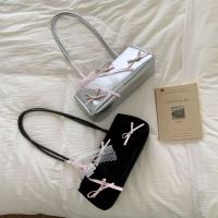 Bolso de mano francés dulce para compras, cinta de estilo coreano para mujer, bolso para axila, bolso de viaje de cuero PU de alta calidad - details 8