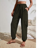 Pantalones blancos Mujer Transpirables, Adecuados para uso diario en - details 8