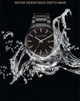 Moda de lujo premium para hombres Reloj Estilo de negocios Movimiento de calendario Correa de acero inoxidable Reloj de pulsera de cuarzo deportivo impermeable al aire libre - details 2
