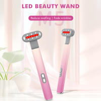 Máquina de Masaje para Belleza de Ojos con Luz Roja Terapia Herramienta de Cuidado con Vibraciones Tratamiento de Salón Compresión de Calor Dispositivo para Piel Normal - details 1