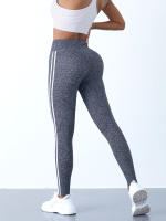 Pantalones Deportivos Casuales de Cintura Alta Cinturón Elástico de 4 Vías para Mujeres - details 6