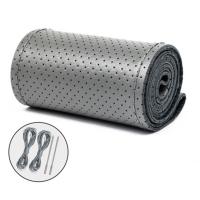 Cubierta trenzada para volante de coche, volante de coche de cuero de fibra Universal con agujas e hilo, accesorios interiores de coche - details 13