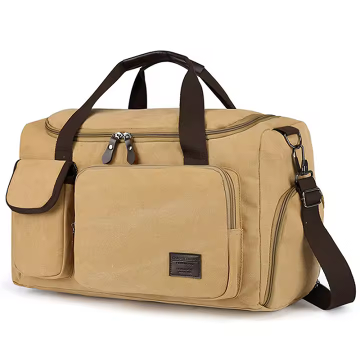 Bolsa de yoga para deportes, bolsas de lona para gimnasio con paquete de zapatos, senderismo, bolsa de mano para llevar, escalada al aire libre, equipaje para acampar, bolso grande de mano - 1