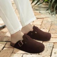 Zapatillas de Corcho de Gamuza a la Moda para Hombres Sandalias de Soporte para Arco - details 32