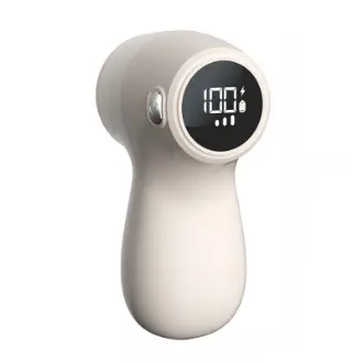 Afeitadora de tela portátil USB recargable con pantalla LED grande, eliminador de pelusas de ropa, recortador de bolas de pelo para ropa de lana - 1