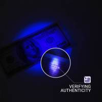 Linterna Ultravioleta Nextorch C2UV con 4pcs AA Bombas Impermeable 405nm Longitud de Onda 500mW Salida de Luz para Uso Doméstico Material de Aleación de Aluminio Fuente de Luz LED UV 405nm - details 1