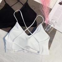 Nueva ropa interior cruzada para mujeres, pechos blancos reunidos - details 1
