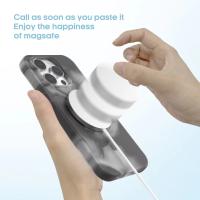 Funda Magnética para iPhone 15,6,1 pulgada Compatible con MagSafe, PC Translúcida Trasera Fina Antigolpes - details 6
