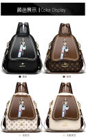 Nueva mochila de moda para mujer, mochila de ocio de estilo occidental multifuncional versátil de gran capacidad, bolsa de viaje para mujer - details 10
