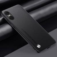 Funda de Lujo de Cuero PU para Sony Xperia 10 VI Protección de Silicona Mate en la Espalda - details 11