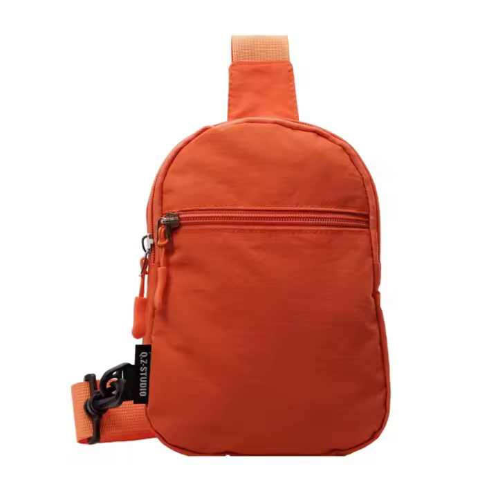 Monedero de almacenamiento, bolso de pecho de nailon, riñonera deportiva multifuncional de gran capacidad, bolso de cintura ajustable de estilo coreano para senderismo - 1