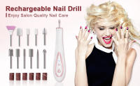 Kit Profesional de Manicura y Pedicura sin Cable Set Eléctrico Portátil para Cuidado de Uñas Recargable - details 0