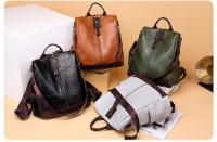 Mochila de Cuero pu antirobo para Mujer, bolso de mano, Bolsa de viaje informal - details 10