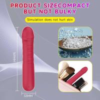 Telescc consolador vibrador 10 modos realista glande estimulador del clítoris vaginal Anal AV Stick orgasmo masturbador juguetes sexuales para mujeres - details 1