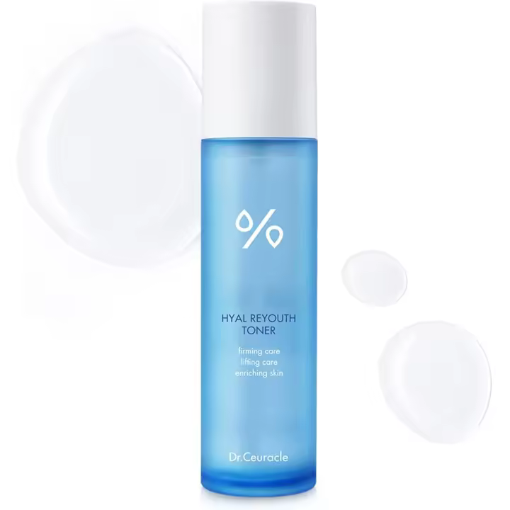 Hot Dr.Ceuracle Hyal Reyouth - Tónico hidratante profundo coreano para el cuidado de la piel con ácido hialurónico, niacinamida, pantenol, para pieles sensibles y secas - 1